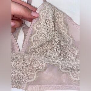 Aerie Mesh Racerback Bralette 🩵